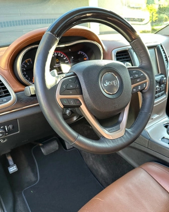 Jeep Grand Cherokee cena 114000 przebieg: 123600, rok produkcji 2014 z Andrychów małe 742